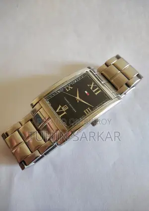 Tommy Hilfiger Vintage Tank Style | All Stainless Steel