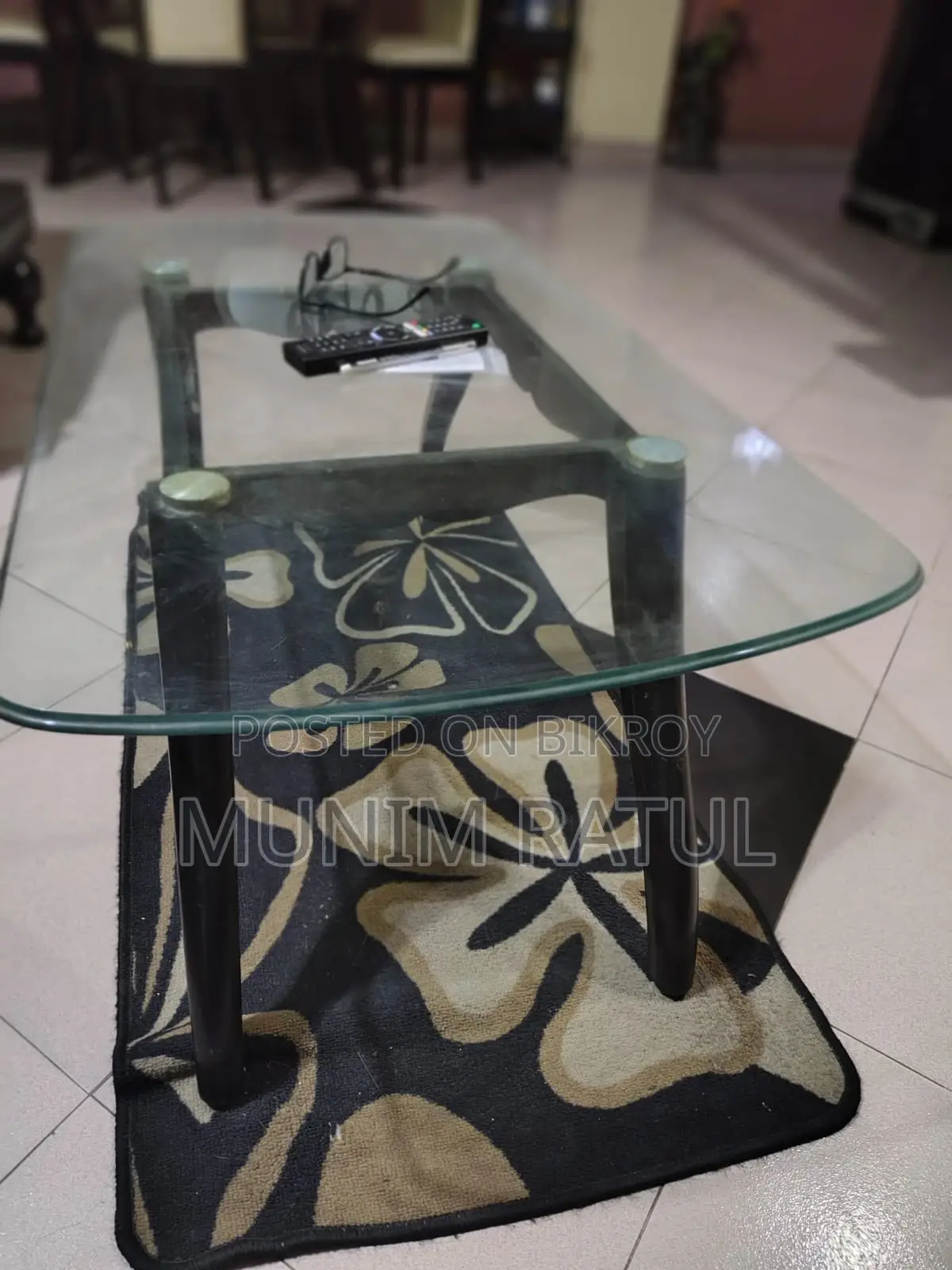 Modern and Smart Glass Center Table
