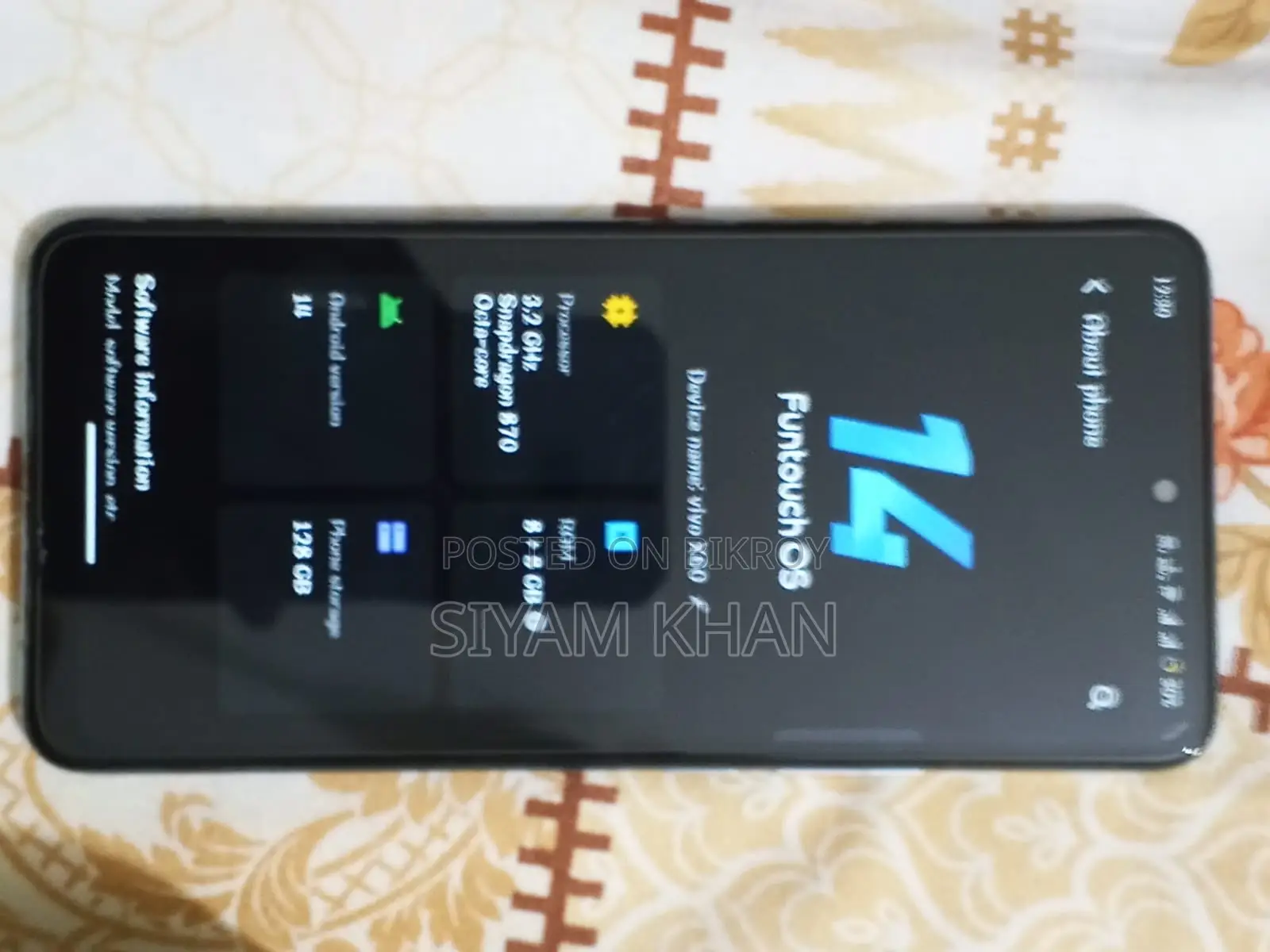 ভিভো এক্স৬০ প্রো ২০২২ (ব্যবহৃত)