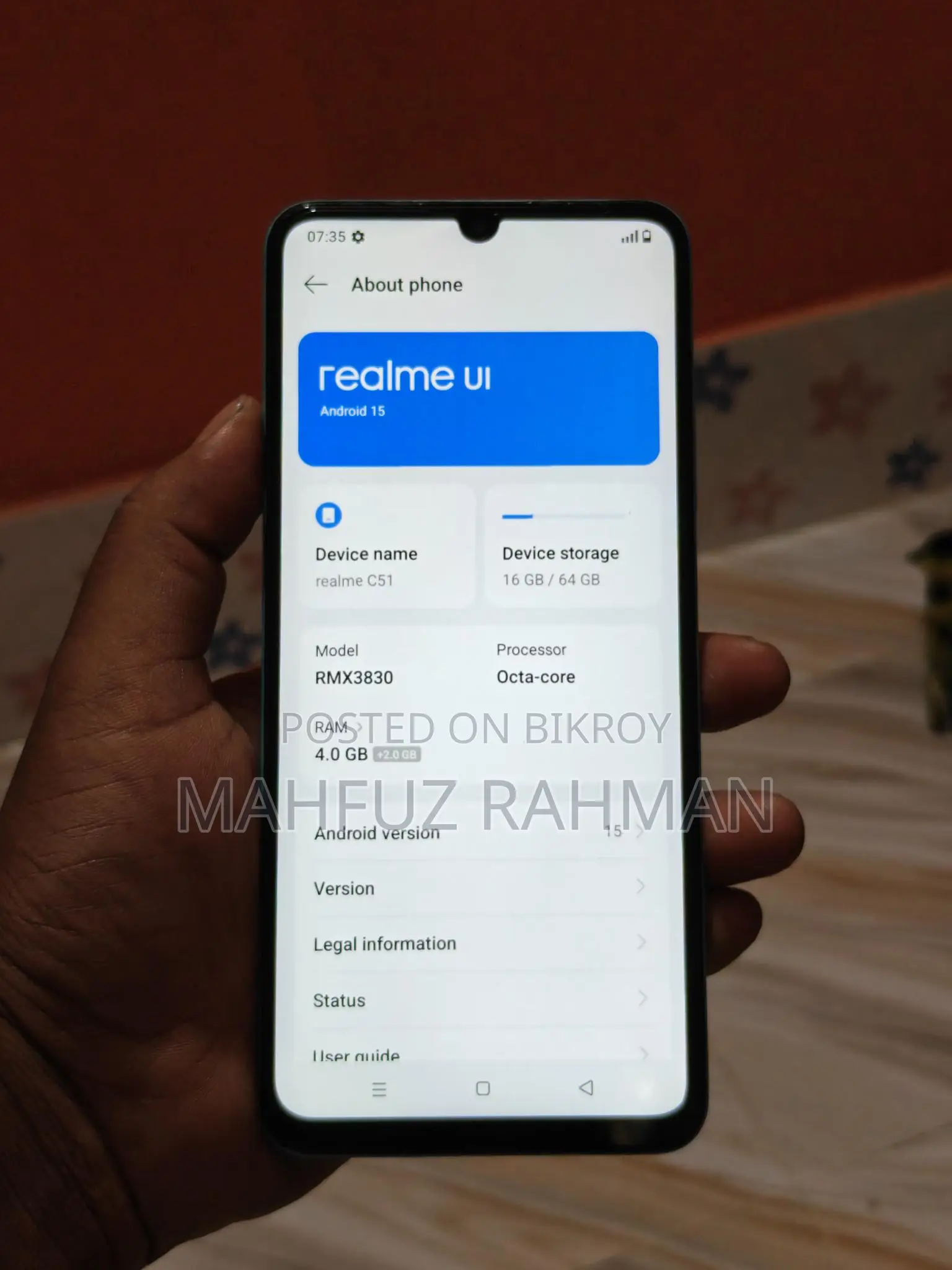 Realme C51 4/64 (Used)
