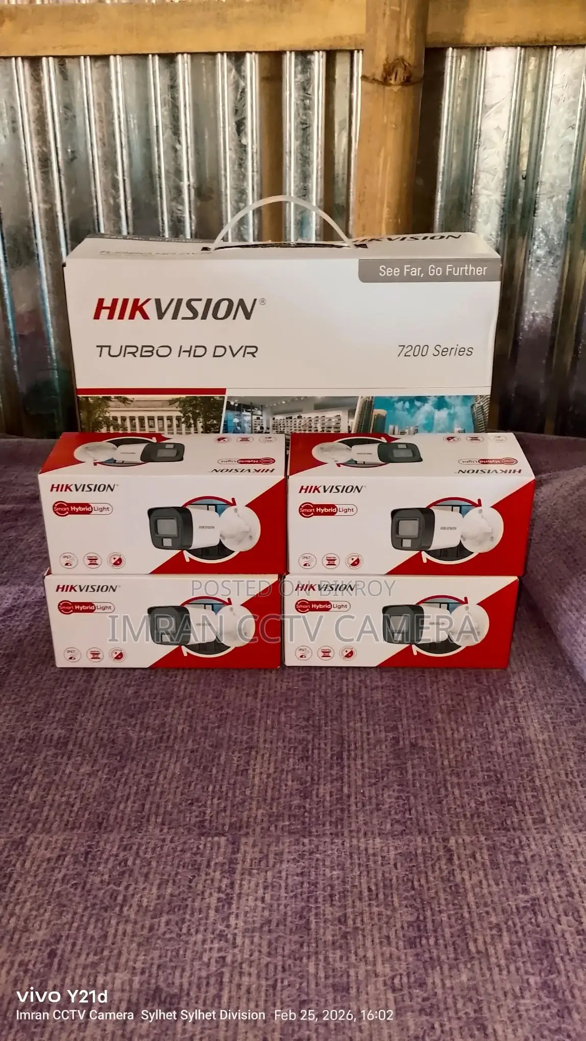 Hik Vision 4 Camera Package