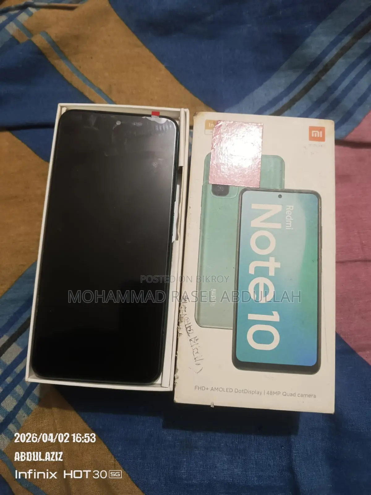 Xiaomi Mi Note 10 all okay... (Used)