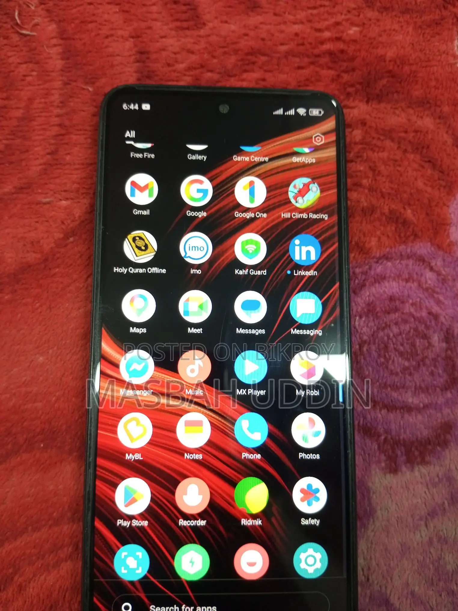 Xiaomi POCO M6 pro . (Used)