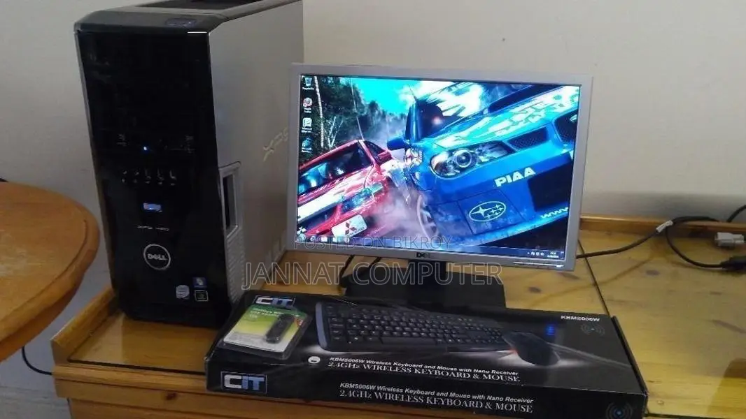 Core 2 Duo+ram 4GB+ 250GB +DELL 17" LED