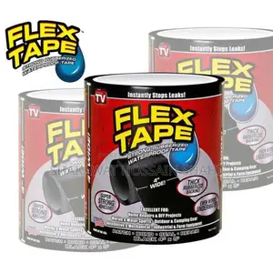 Flex Tape Black Rubberized Waterproof