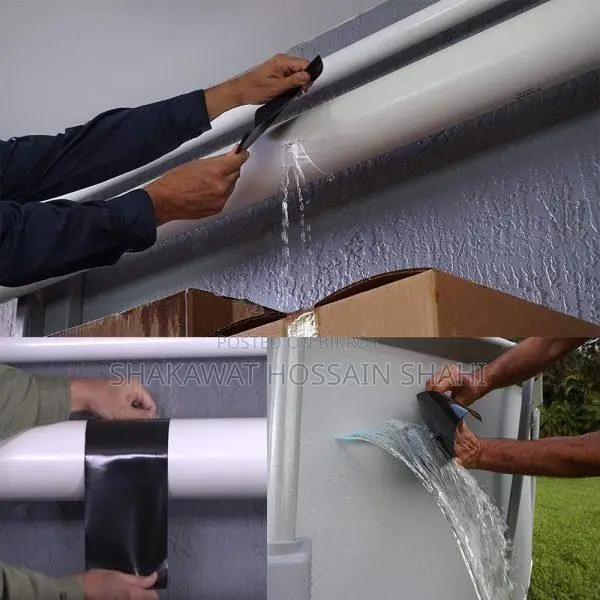 Flex Tape Black Rubberized Waterproof