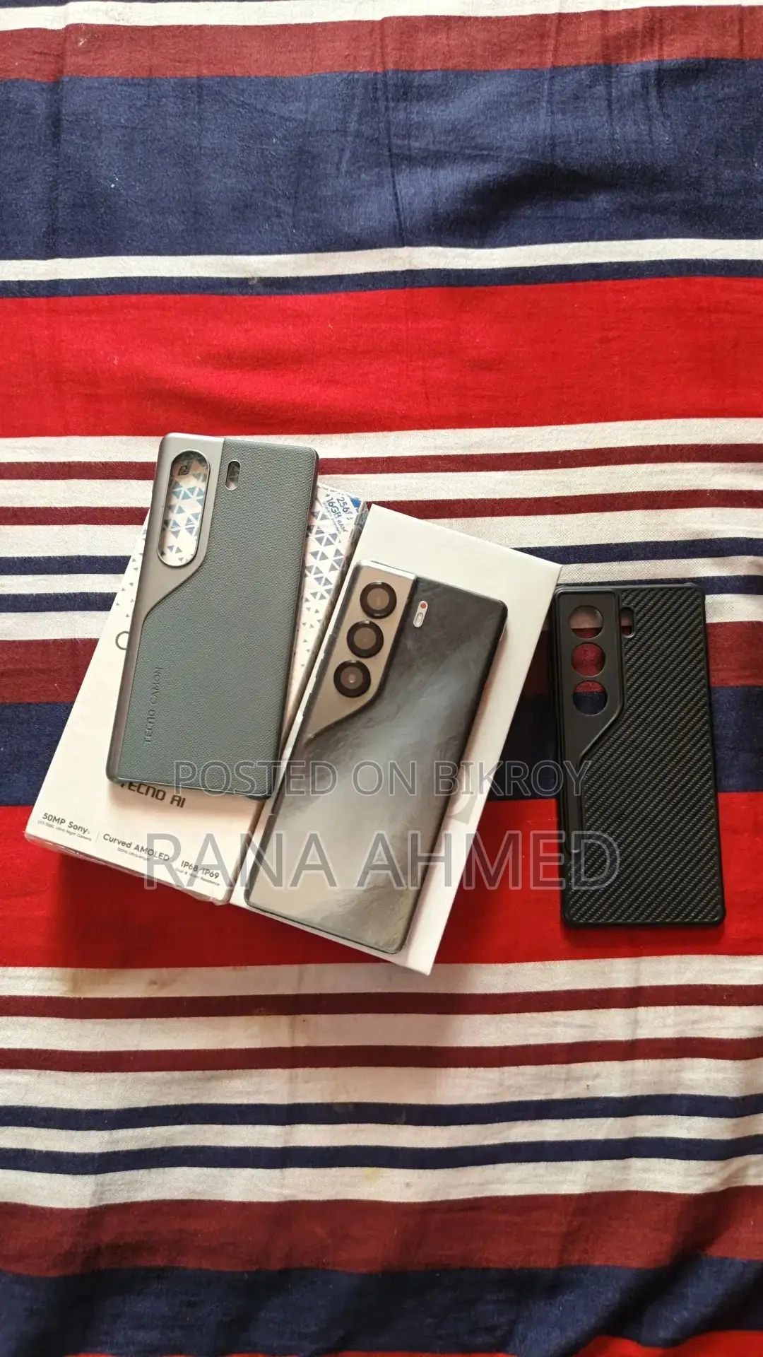 Tecno Camon 40 Pro Galaxy black (Used)