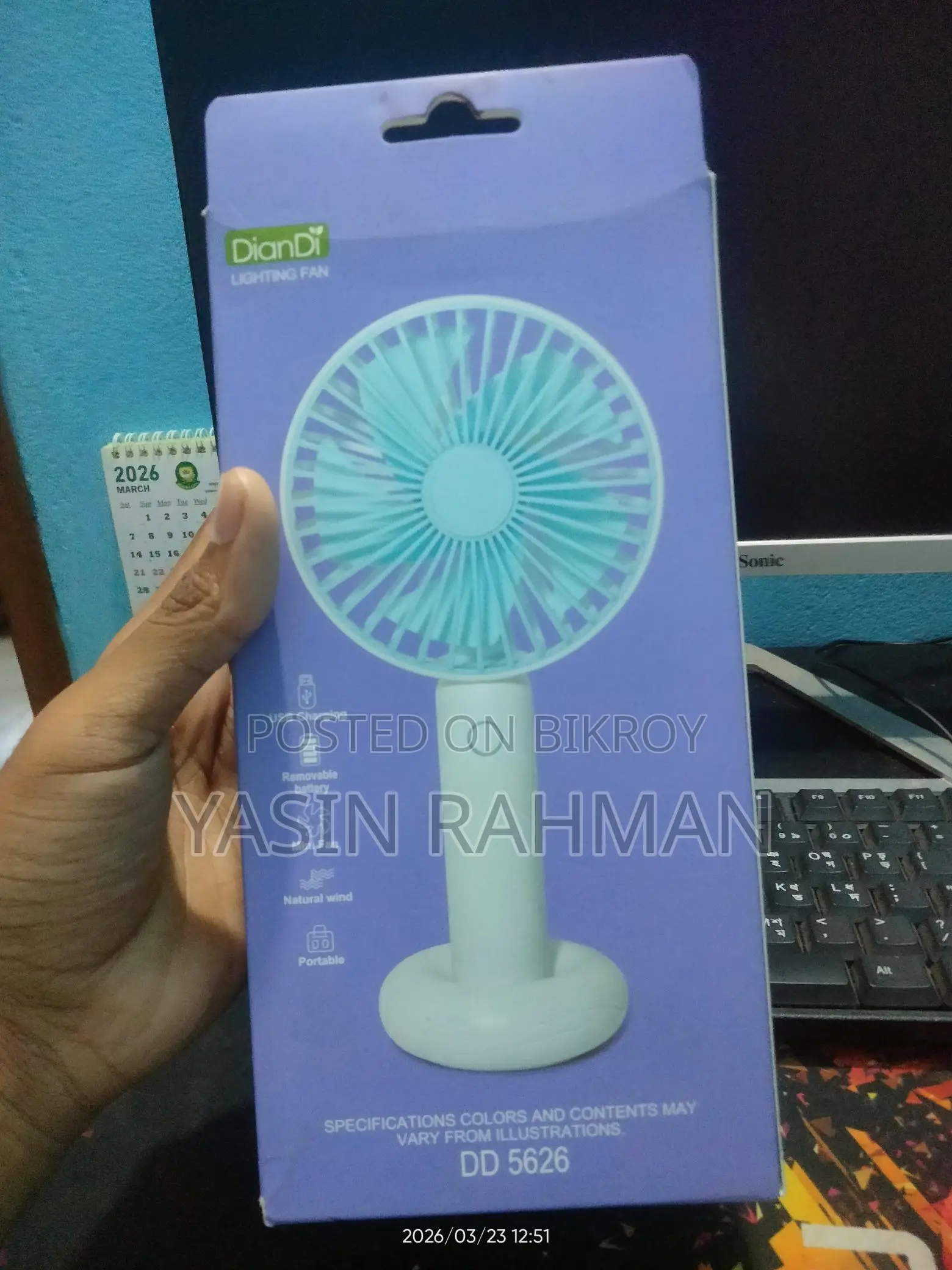 Mini Hand Fan