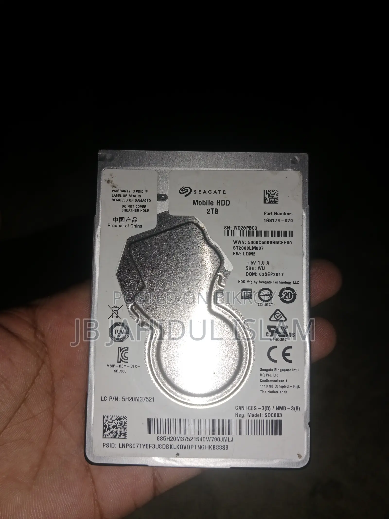2TB - Call Only