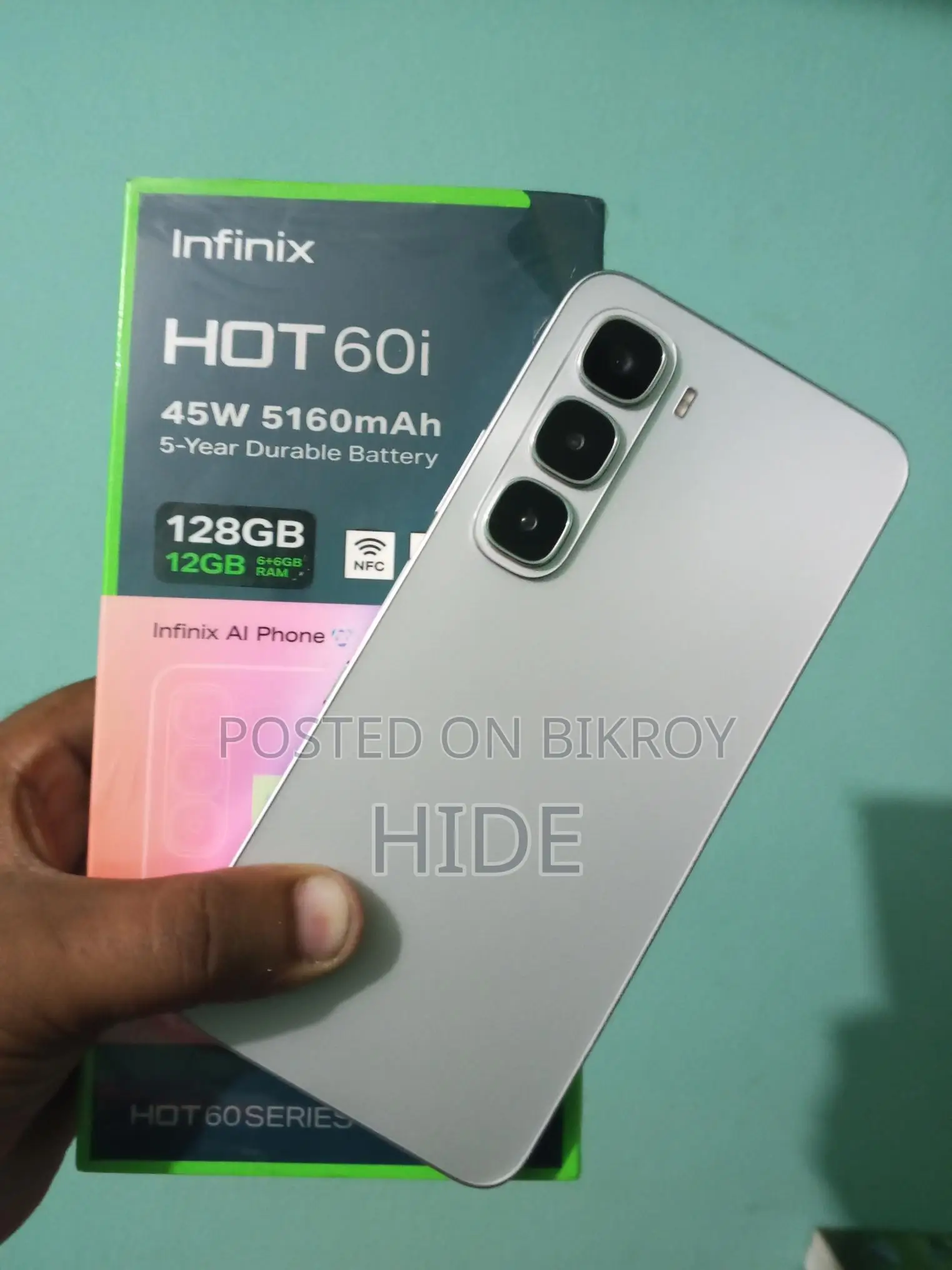 Infinix Hot 60i 6/128 (Used)