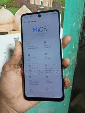 Tecno Spark 20C 8GB RAM 128GB ROM (Used)