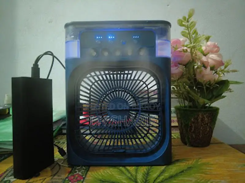 Air Cooler Fan and Humidifier Portable USB Mini AC