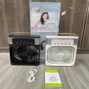Air Cooler Fan and Humidifier Portable USB Mini AC