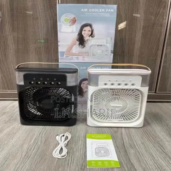 Air Cooler Fan and Humidifier Portable USB Mini AC
