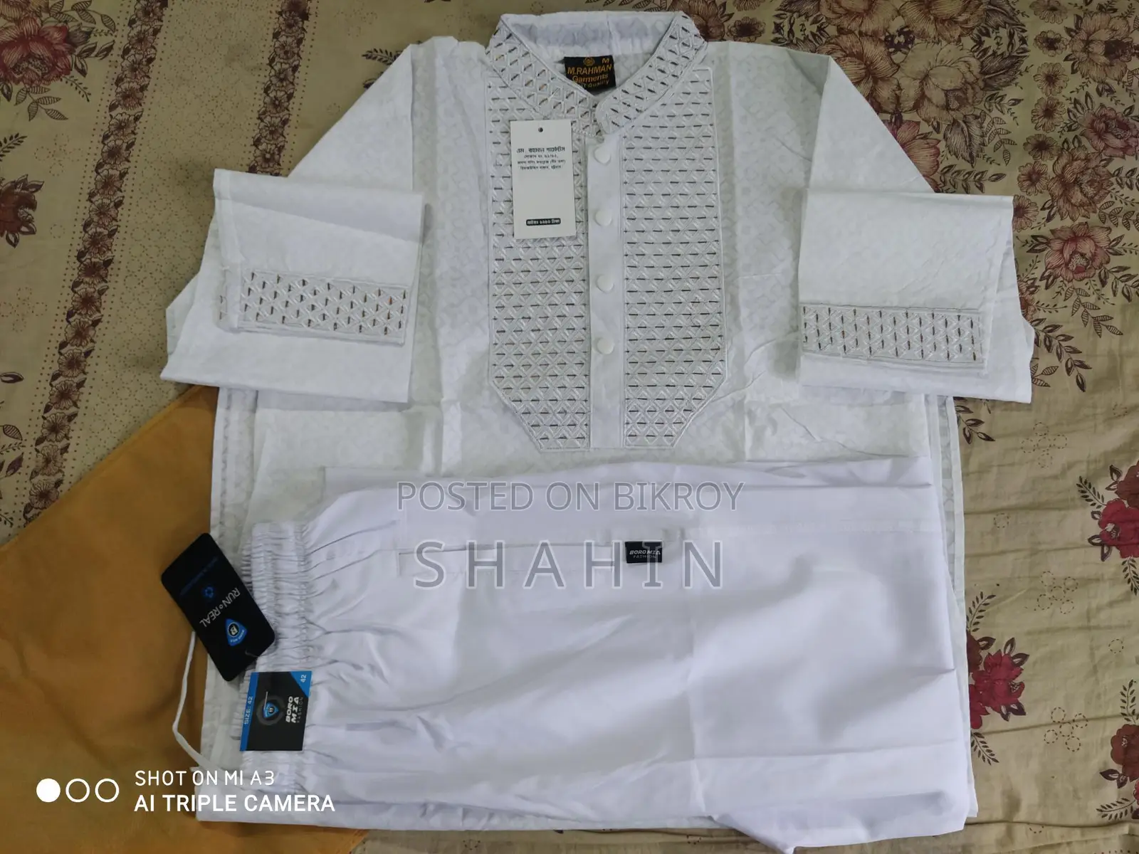 Brand New Panjabi Set (size:-40/M)