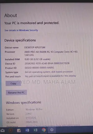 HP Super Fresh Freelancer 256GB SSD Laptop
