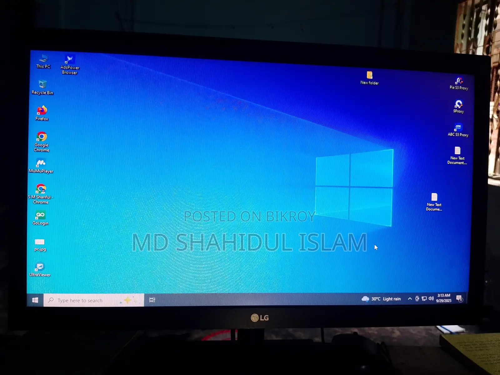 Full Setup Desktop Computer for Sale
