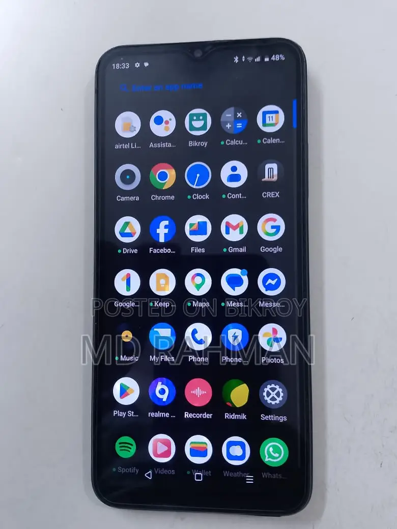 Realme C33 . (Used)