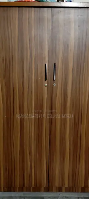 2-Door Wooden Wardrobe