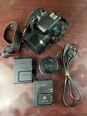Canon 750D with 50mm Prime Lens & 24mm Pancake