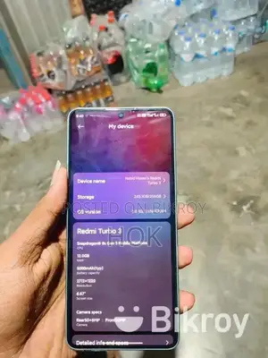 Xiaomi Redmi turbo 3 12/256 (Used)