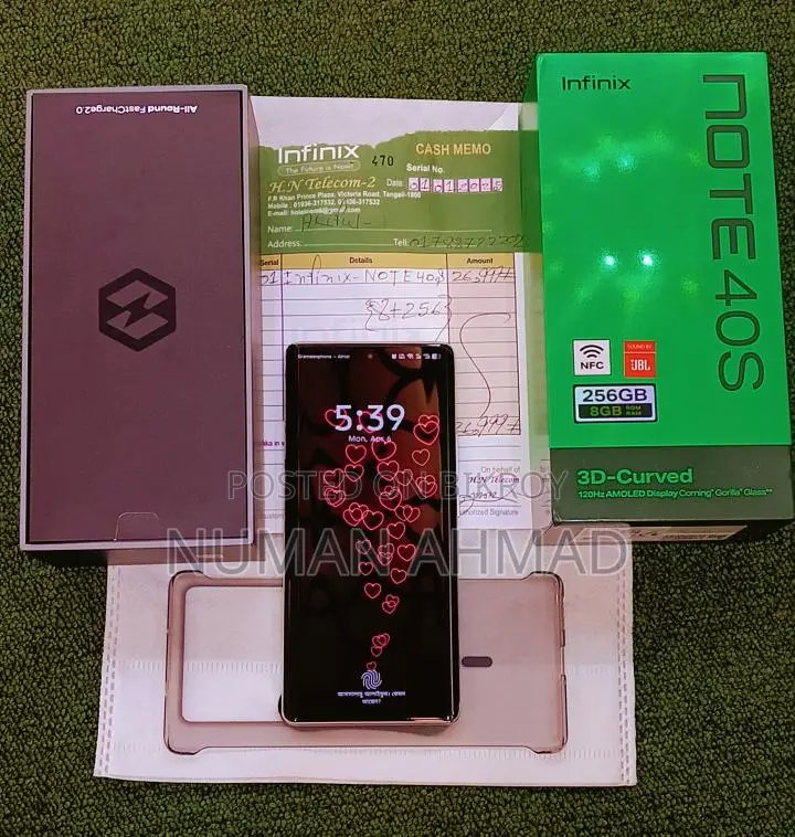 Infinix Note 40s Official (Used)