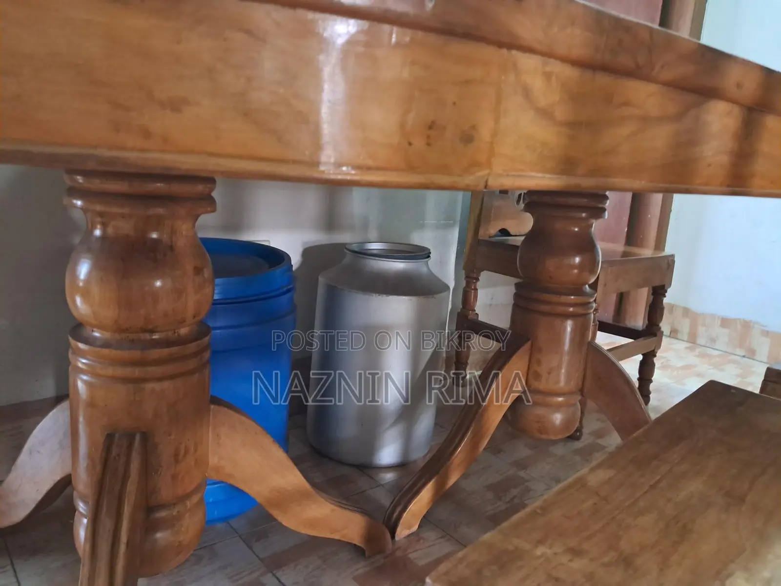 Original Chittagong Teak Dining Table
