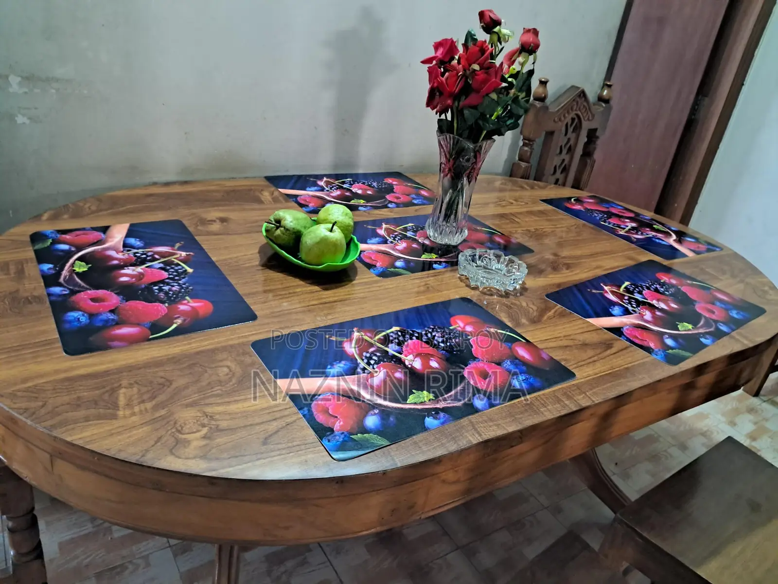 Original Chittagong Teak Dining Table