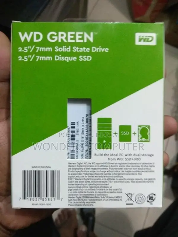 Western Digital 120 GB M.2 With 1Year Warranty