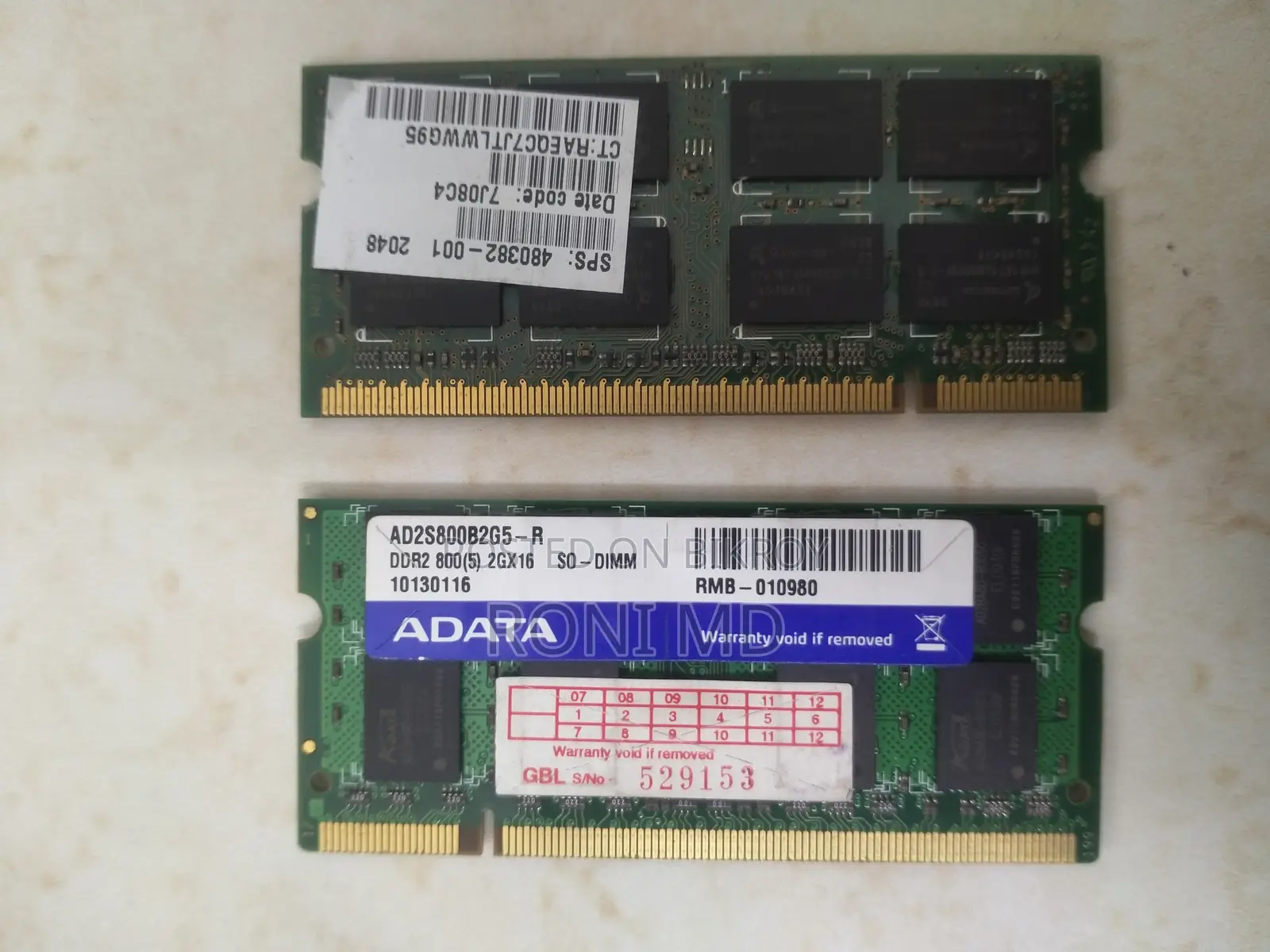 DDR2 Laptop RAM