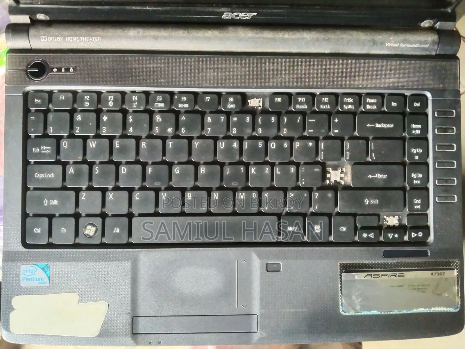 ACER Aspire 4736z Laptop