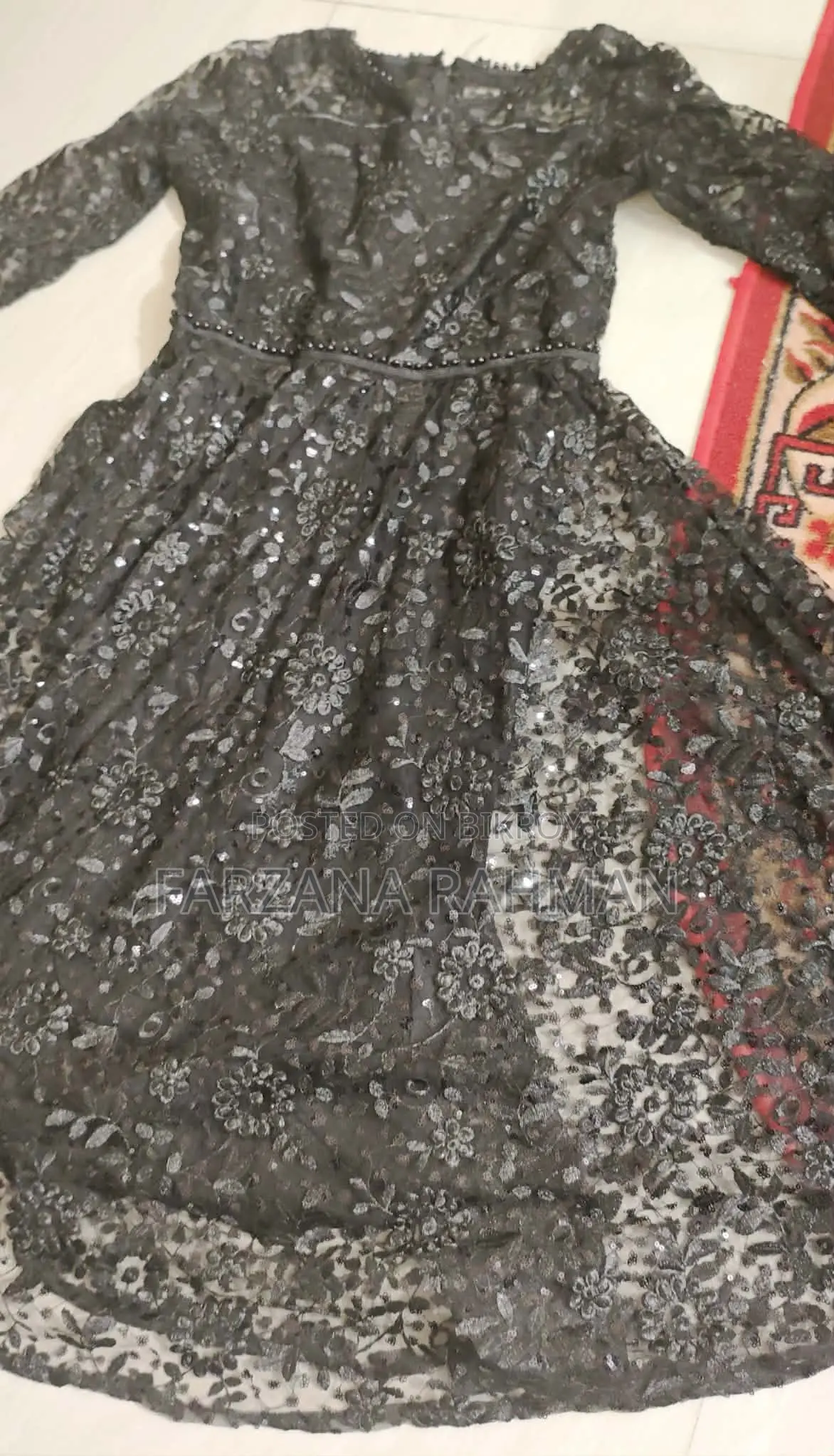 Wedding Lehenga And Black Lace Gorgeous Dress For Girls