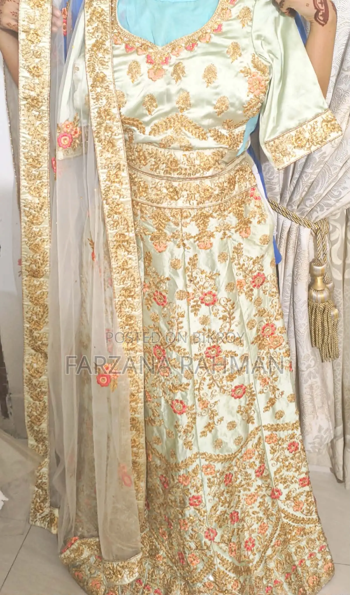 Wedding Lehenga And Black Lace Gorgeous Dress For Girls