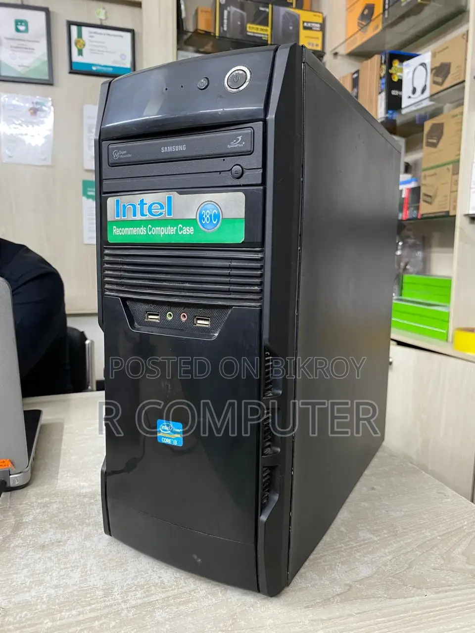 Ready Desktop PC-Intel Core i3-2nd Gen-Ram 8GB-HDD 500GB_Intel-H*61