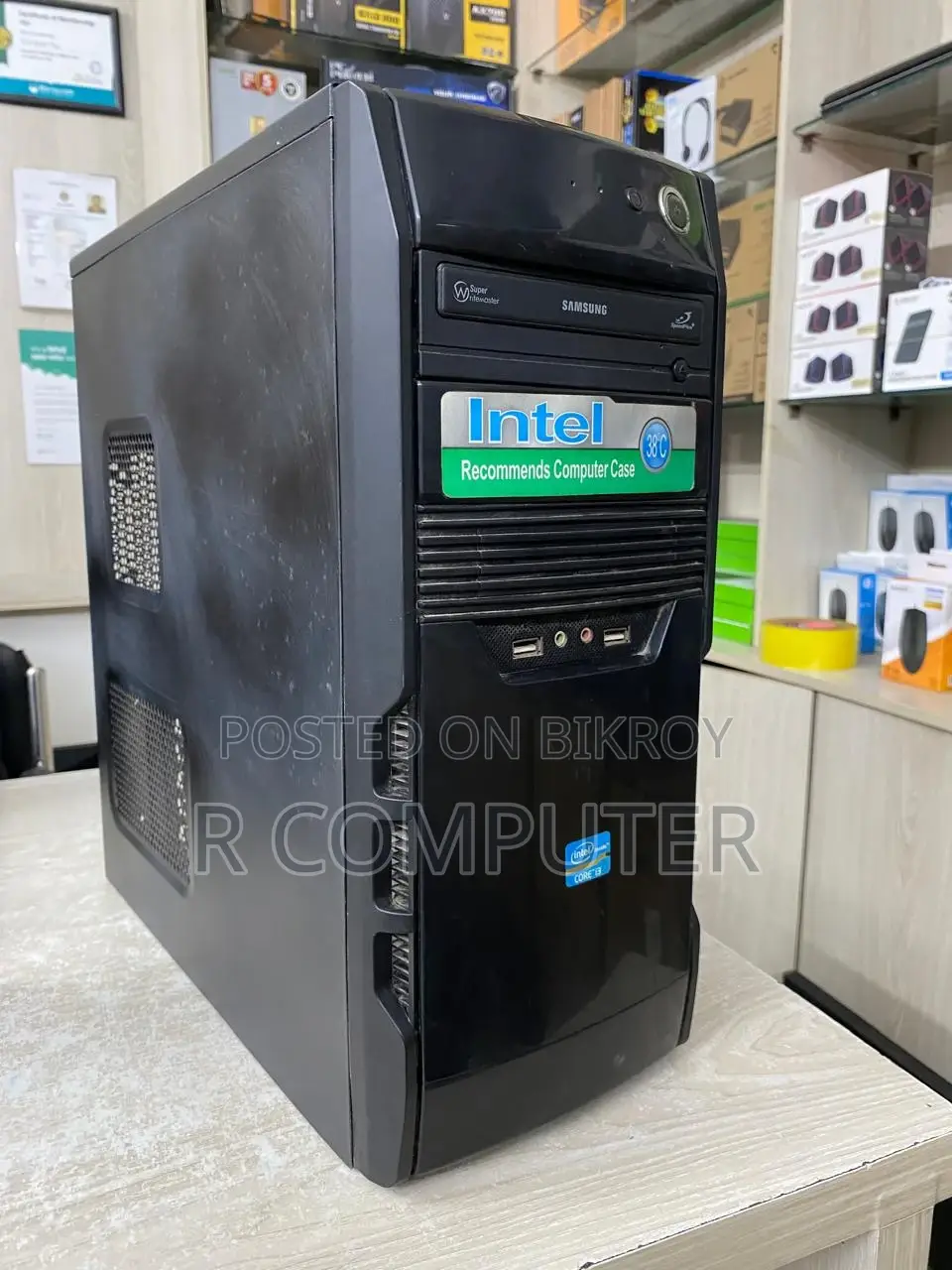 Ready Desktop PC-Intel Core i3-2nd Gen-Ram 8GB-HDD 500GB_Intel-H*61