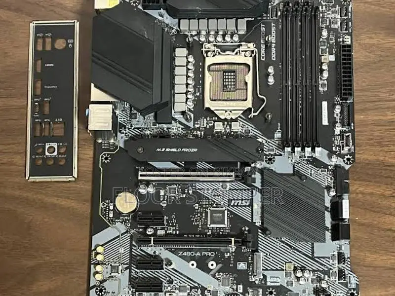 MSI Z490-A Pro Motherboard | Latest Bios I/o Shield Included