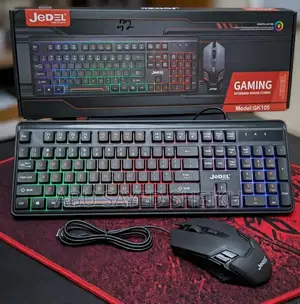 Jedel Gk105 Rgb Keyboard & Mouse