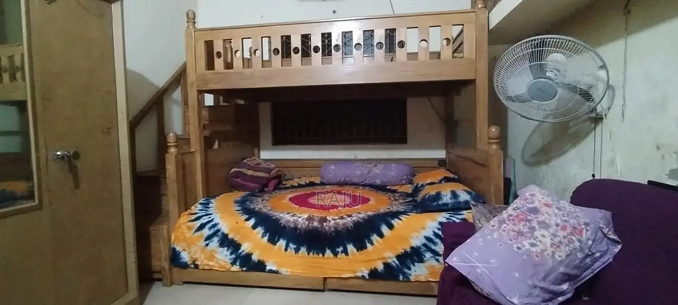 Chittagong Teak Wood Bunk Bed for Sale