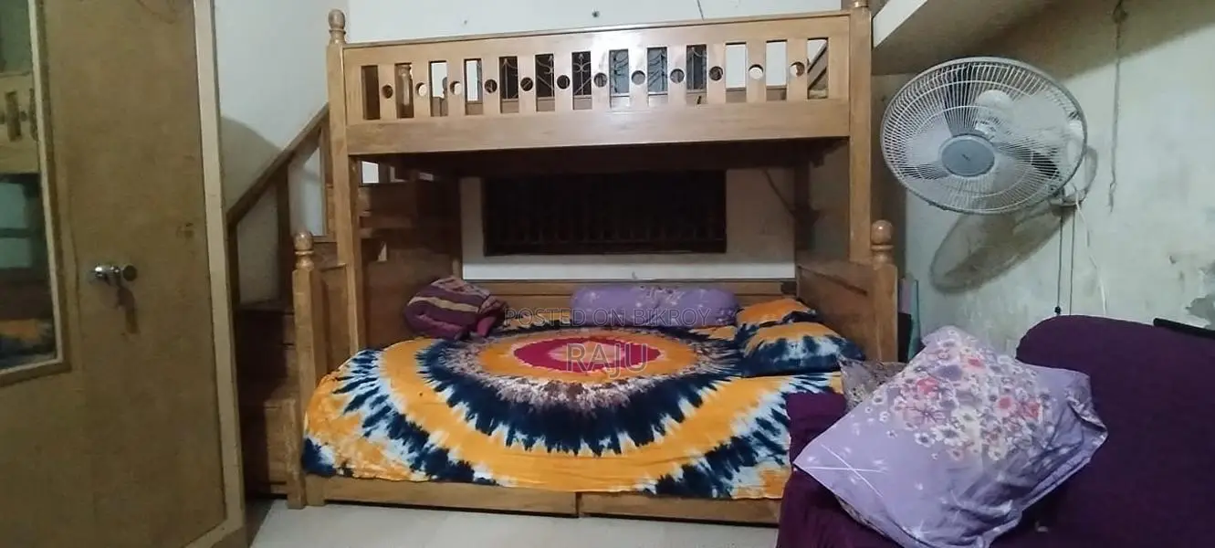 Chittagong Teak Wood Bunk Bed for Sale
