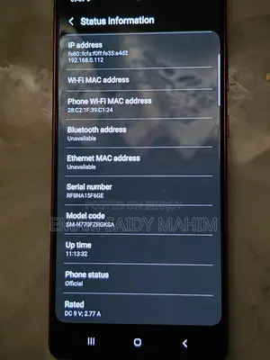 Samsung Note 10 Lite 2023 (Used)