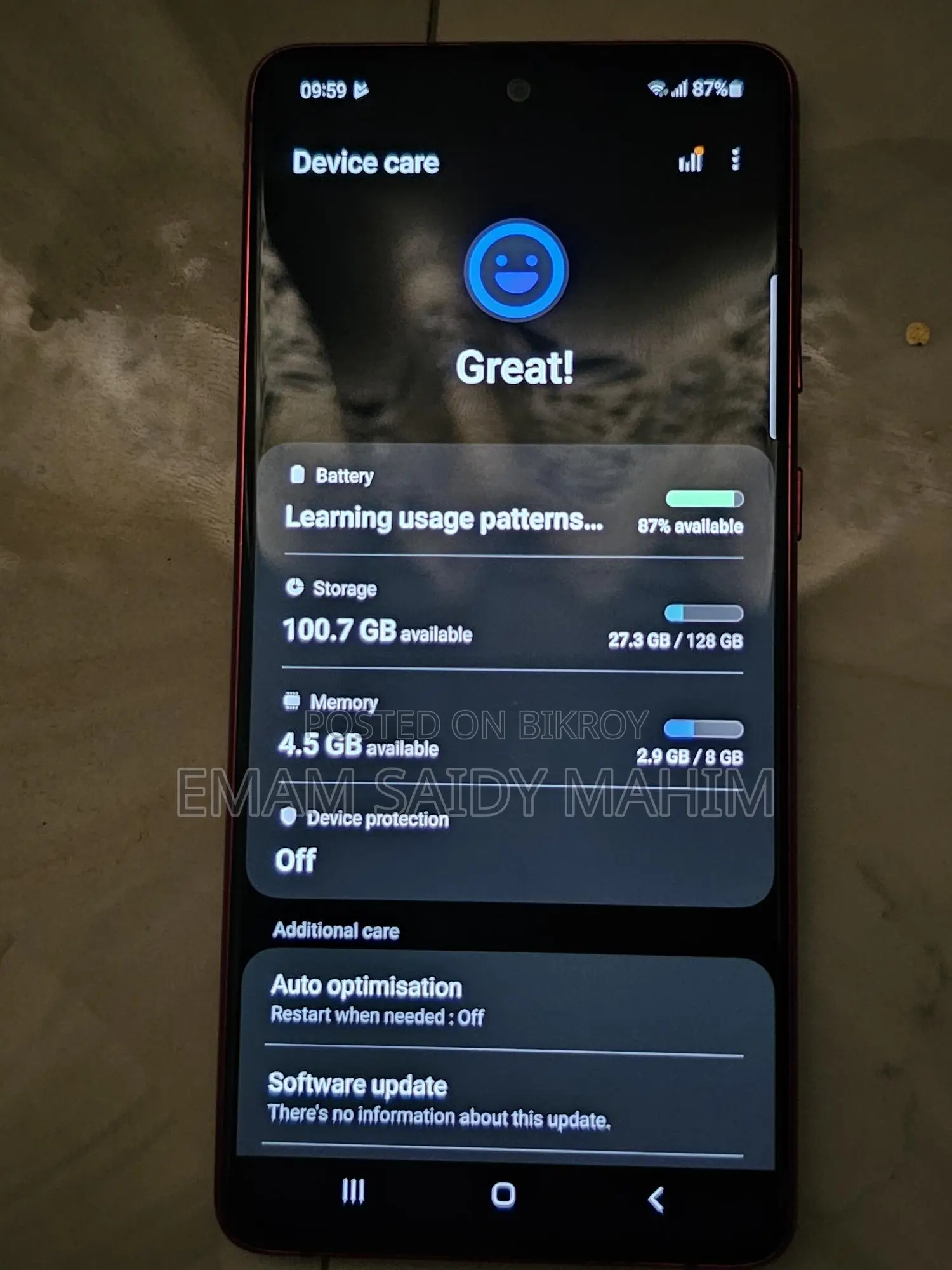Samsung Note 10 Lite 2023 (Used)