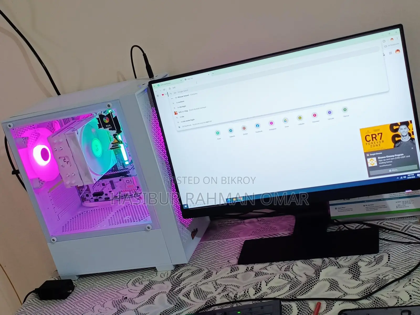 WHITE BUILD CPU SELL