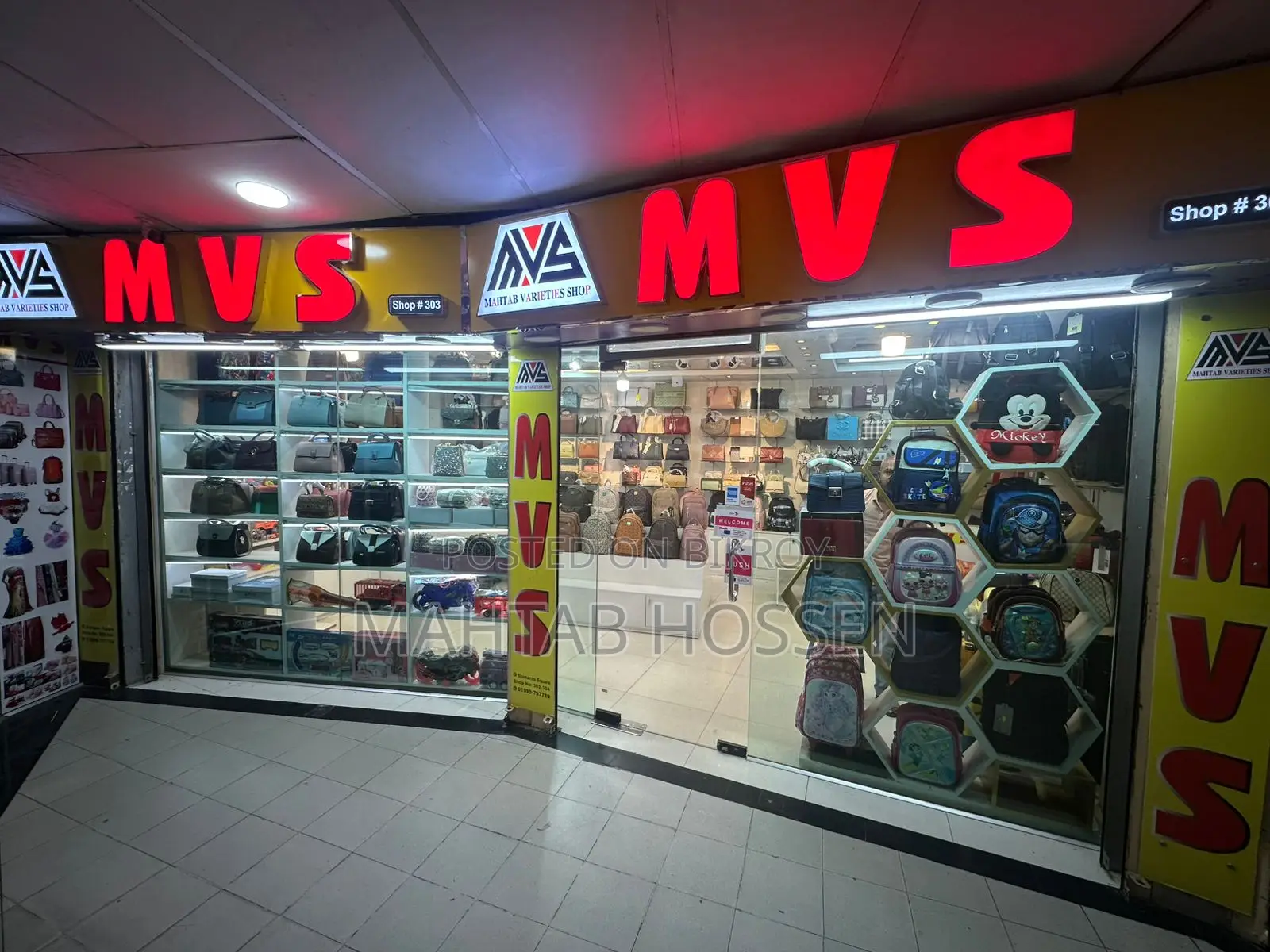 Urgent: Jewelry or Bag Shop for Rent.