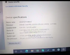 Lenovo V 330 Used Laptop