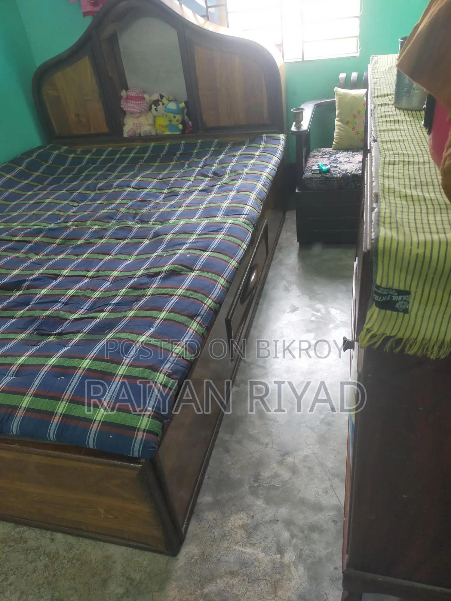 Original Teak Wood Bed
