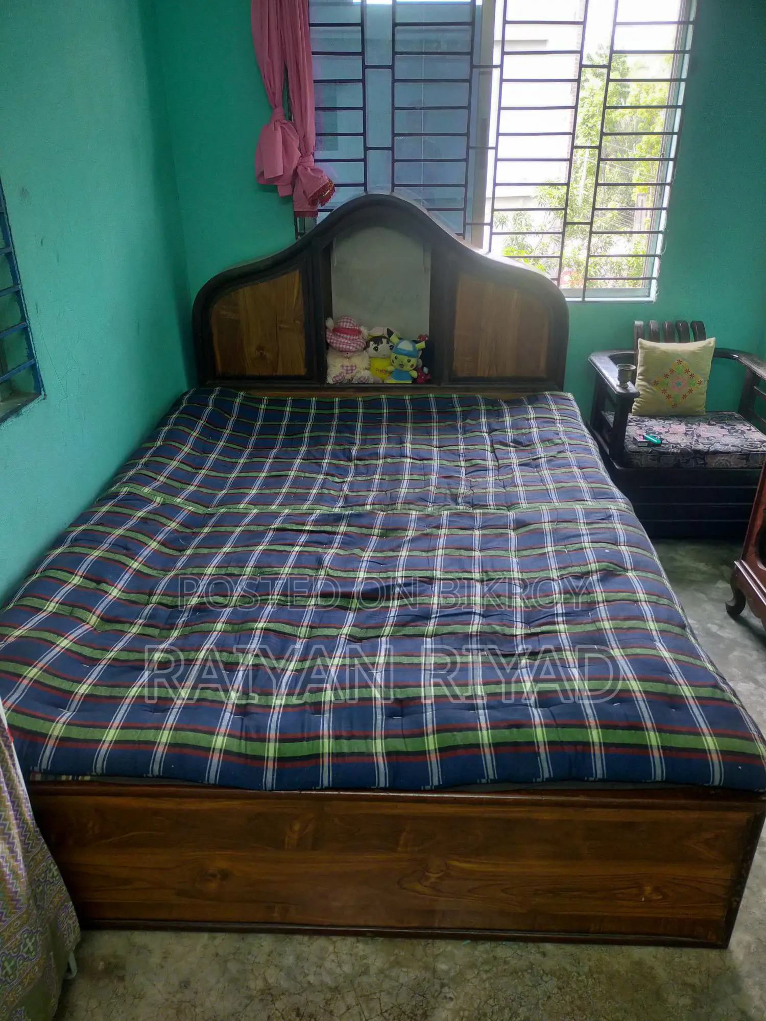 Original Teak Wood Bed