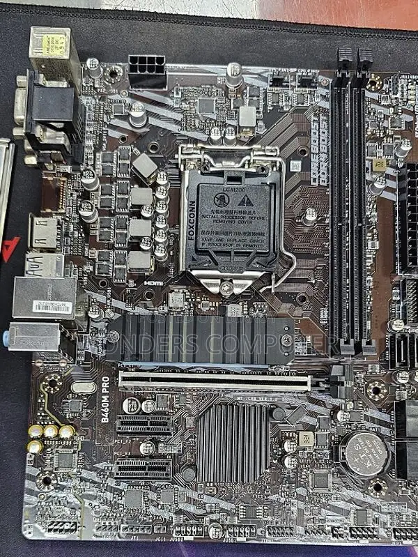 MSI B460M-A PRO Intel B460 LGA 1200 DDR4 64GB Micro ATX Motherboard
