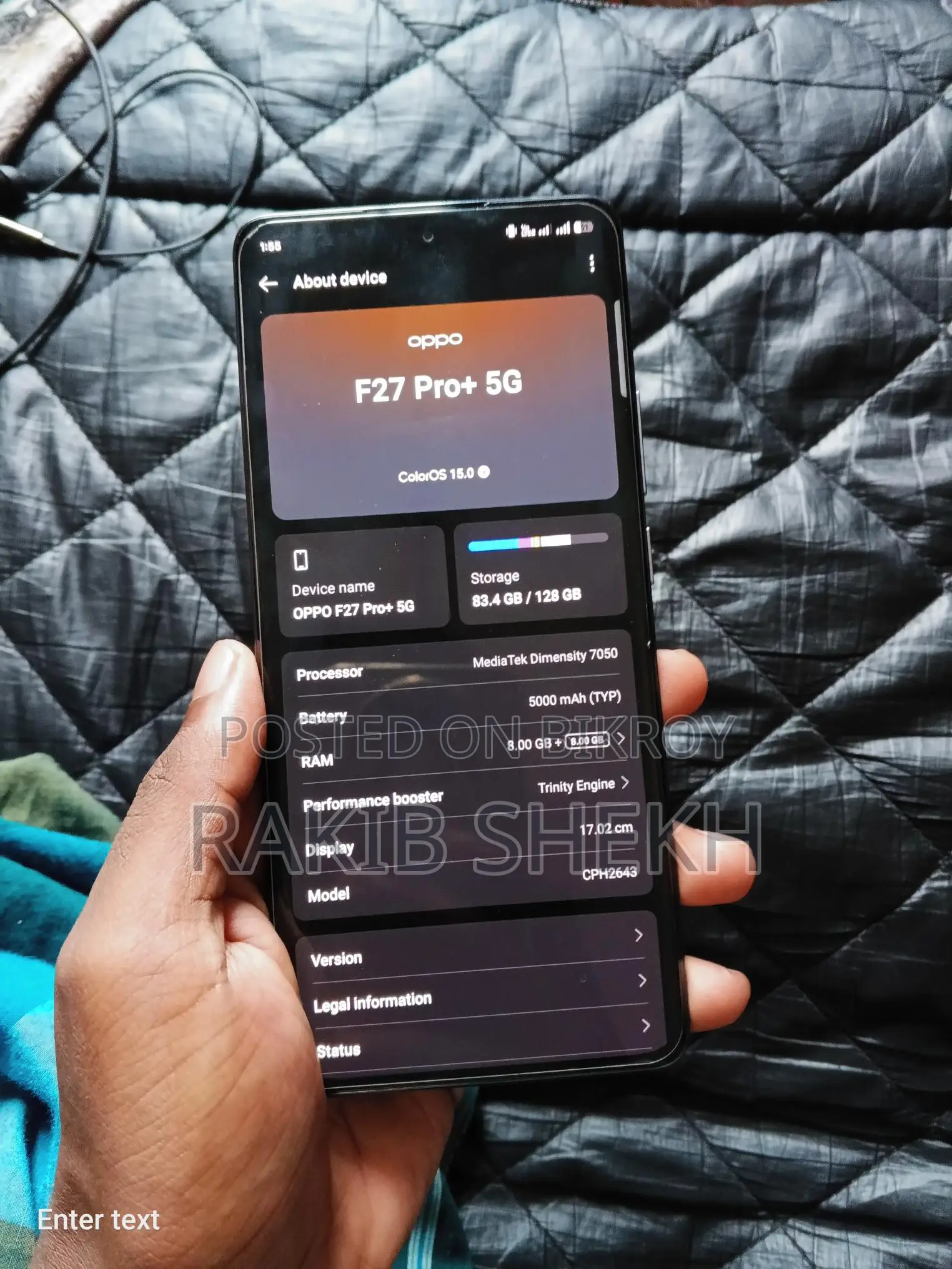 Oppo F27 Pro+ 128 GB Blue
