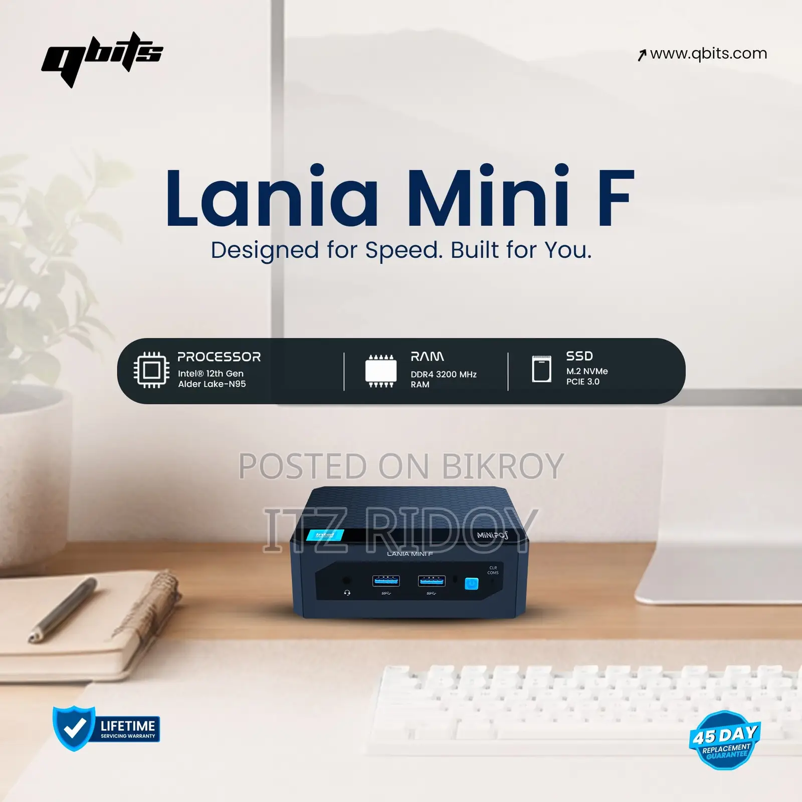 Qbits Lania Mini F
