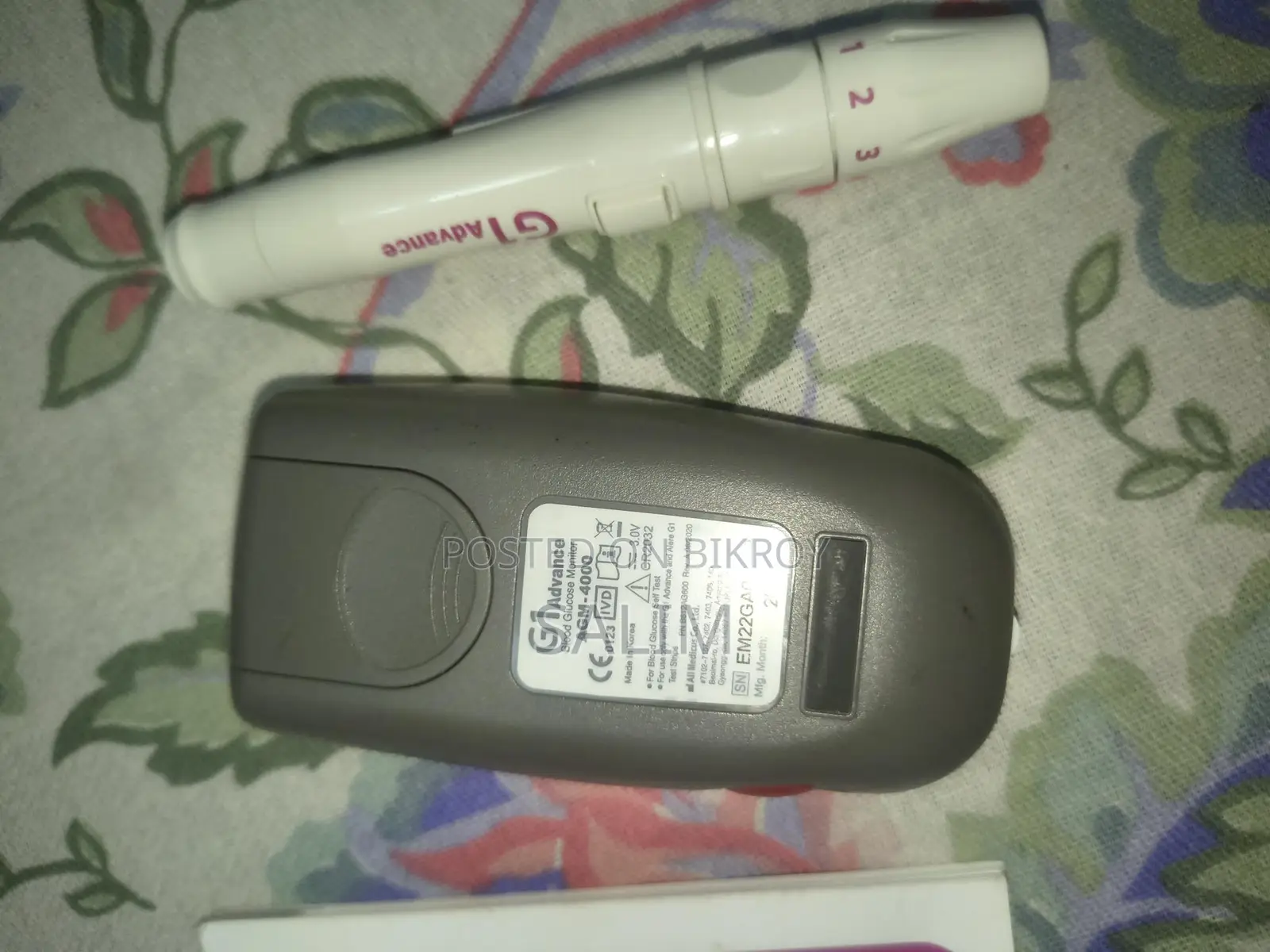G1 Advanced Blood Glucose Monitor